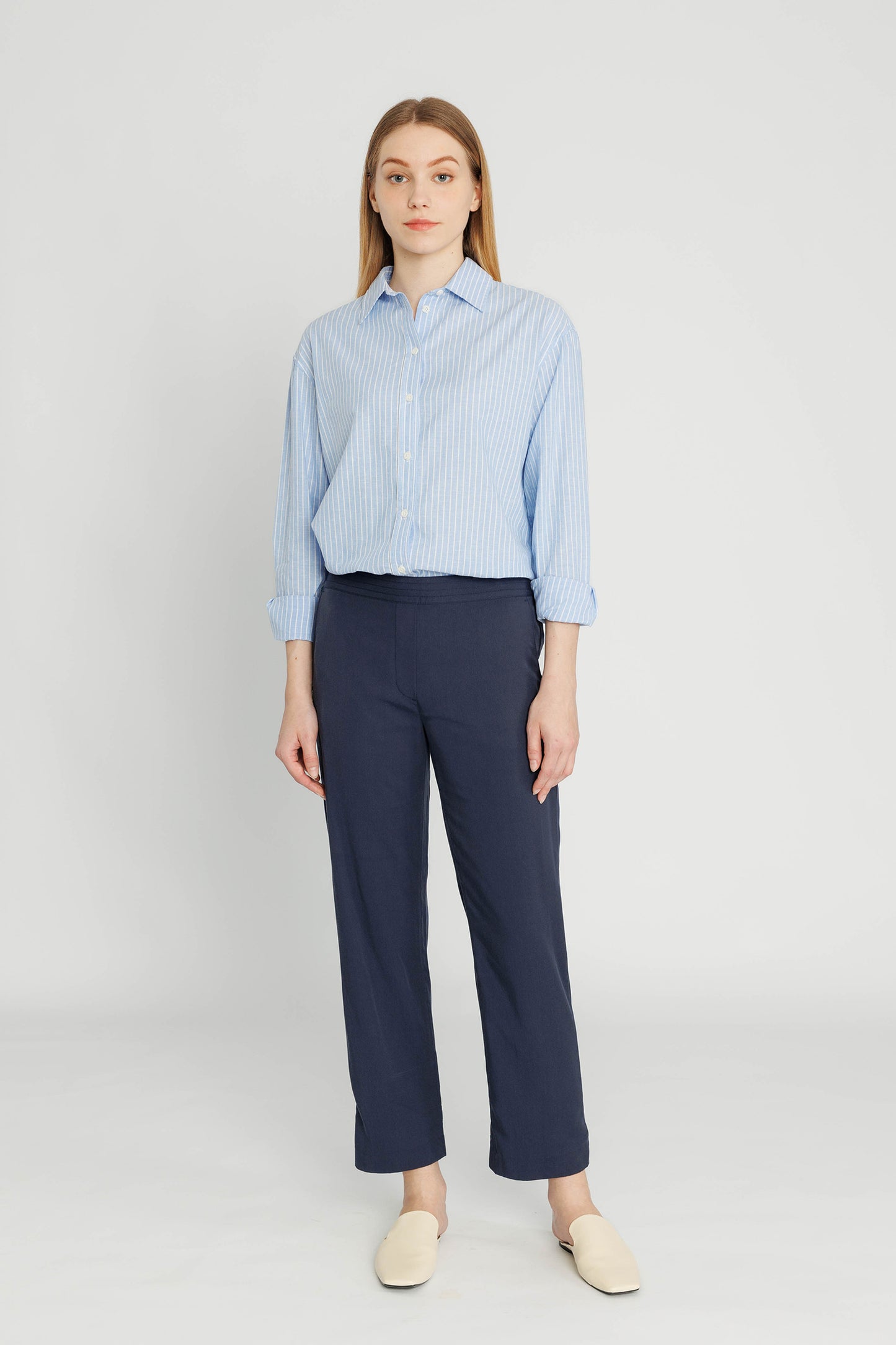 Convertible Crop Pant - Deepwater