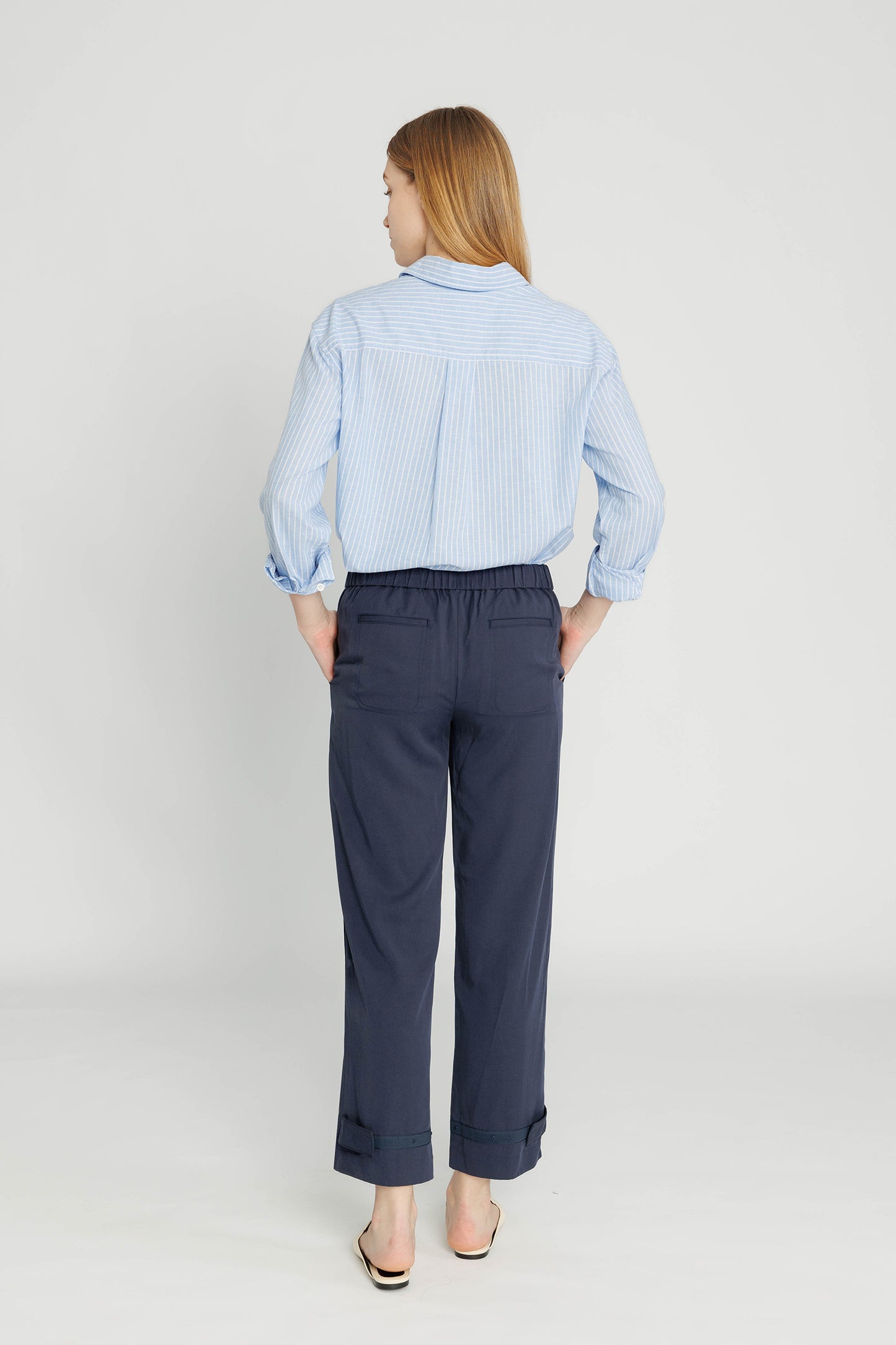 Convertible Crop Pant - Deepwater