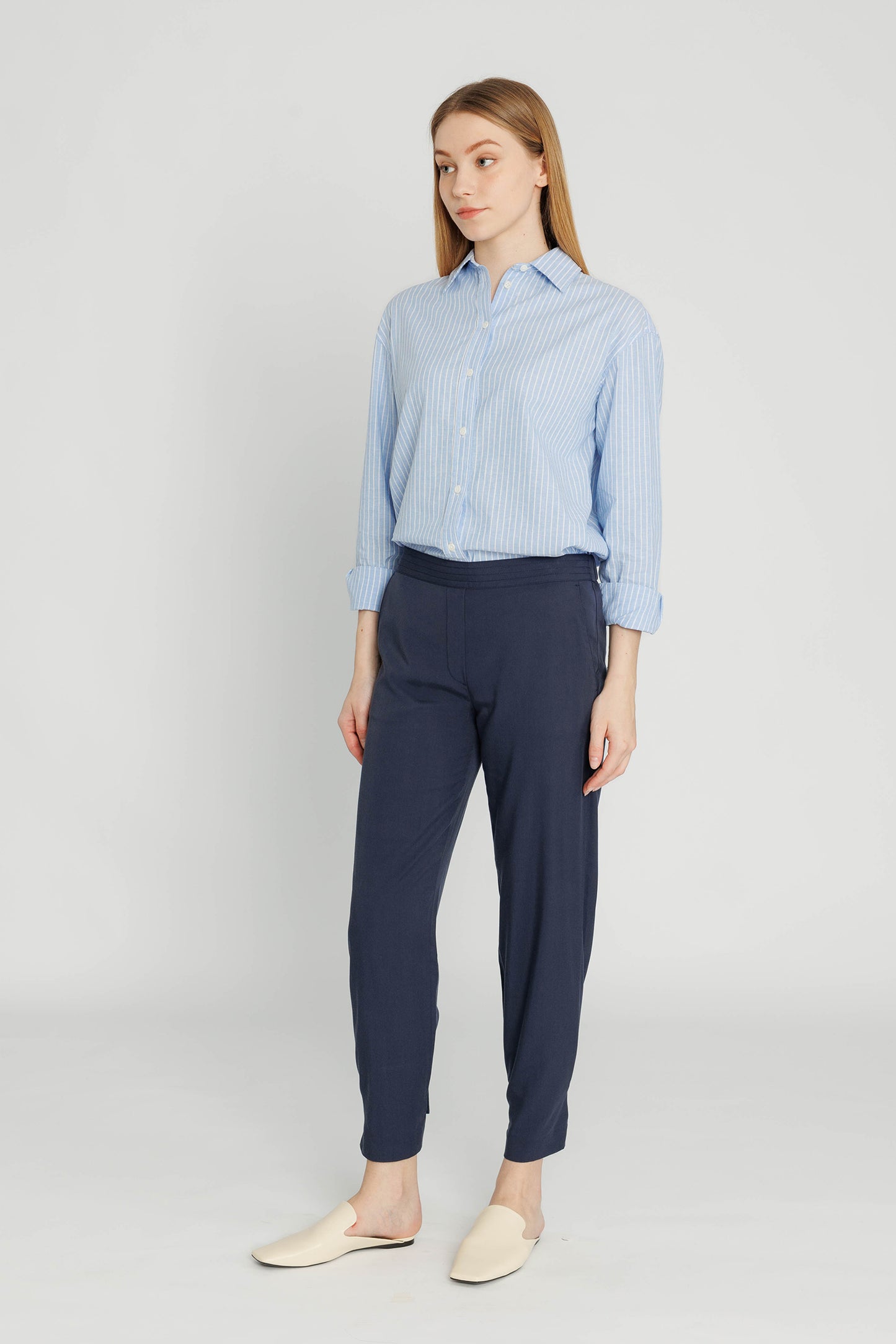 Convertible Crop Pant - Deepwater