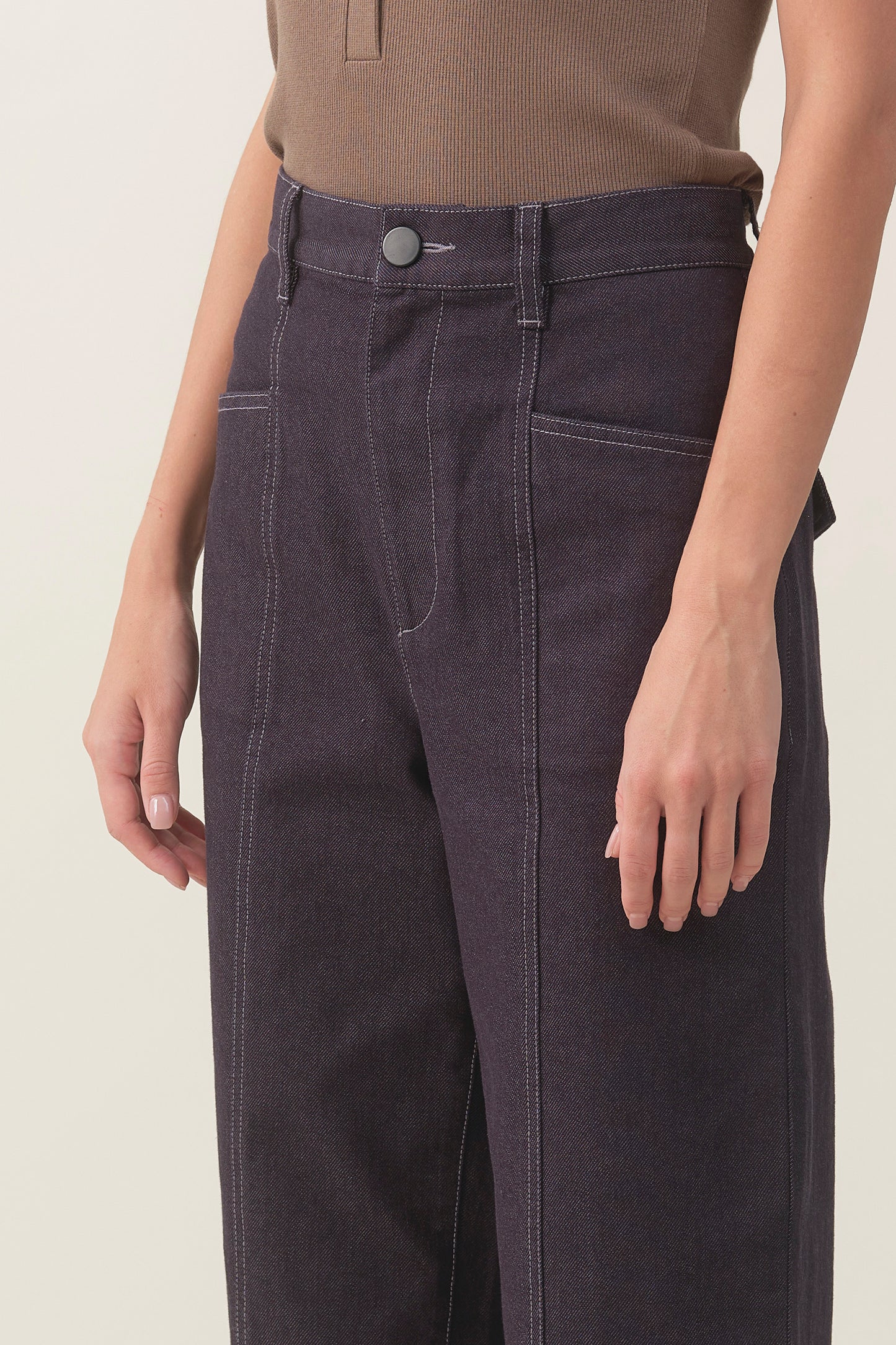 High-waist Denim Wide Pant - Better Indigo