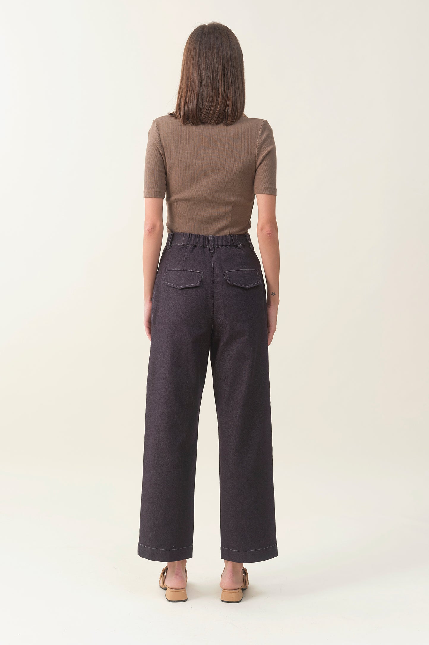 High-waist Denim Wide Pant - Better Indigo