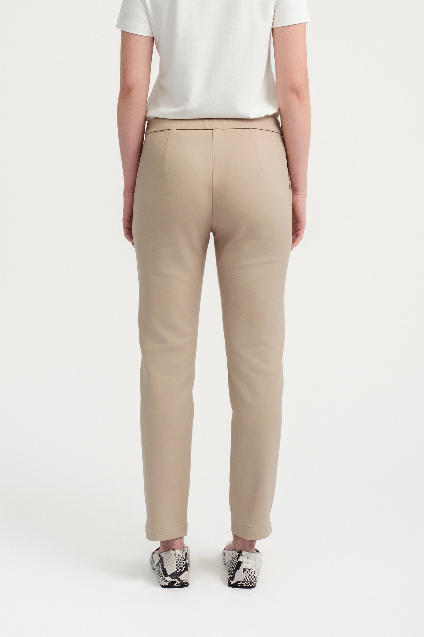 Pull-on Slim Chino - Khaki