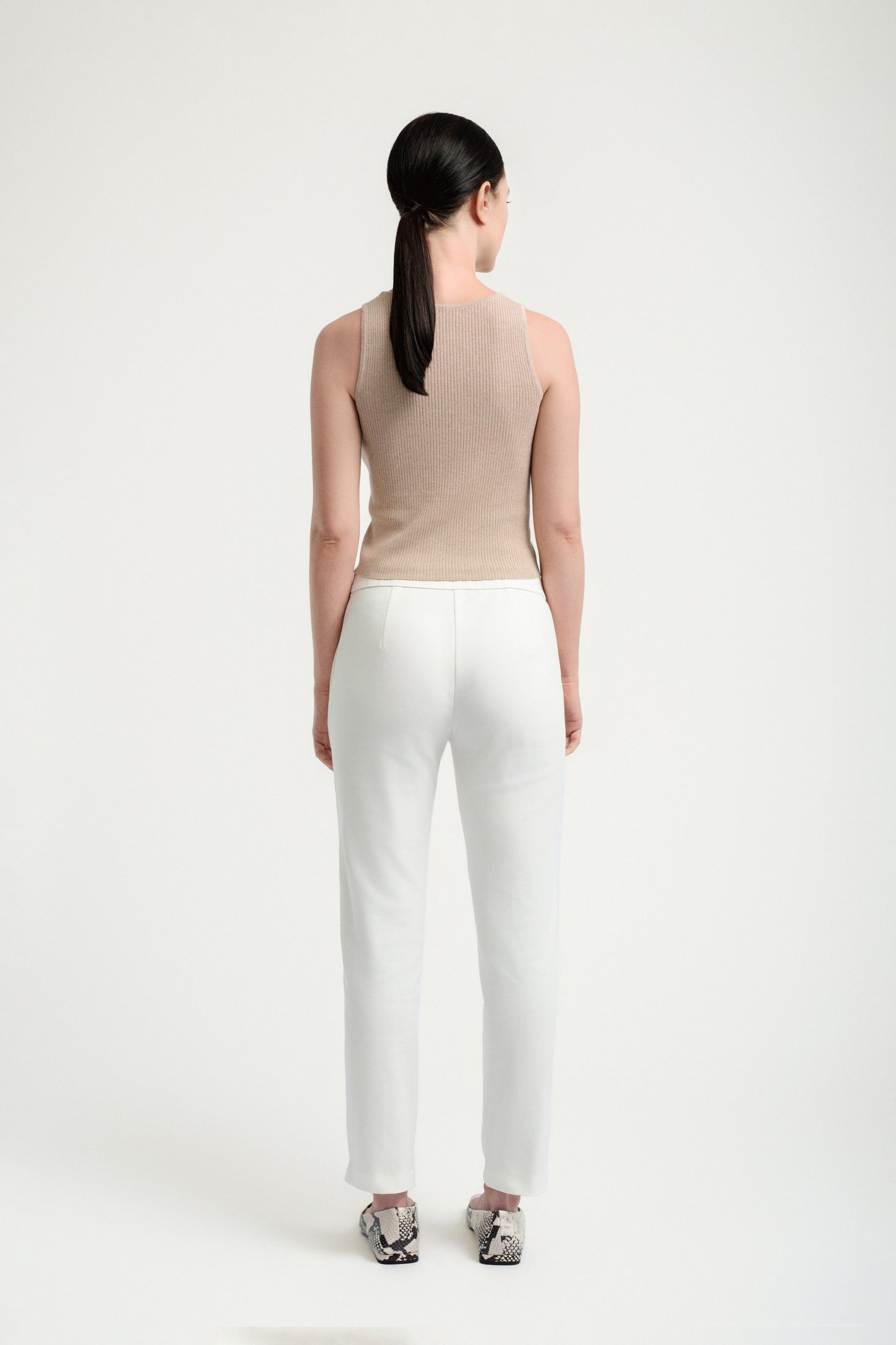 Pull-on Slim Chino - Vanilla