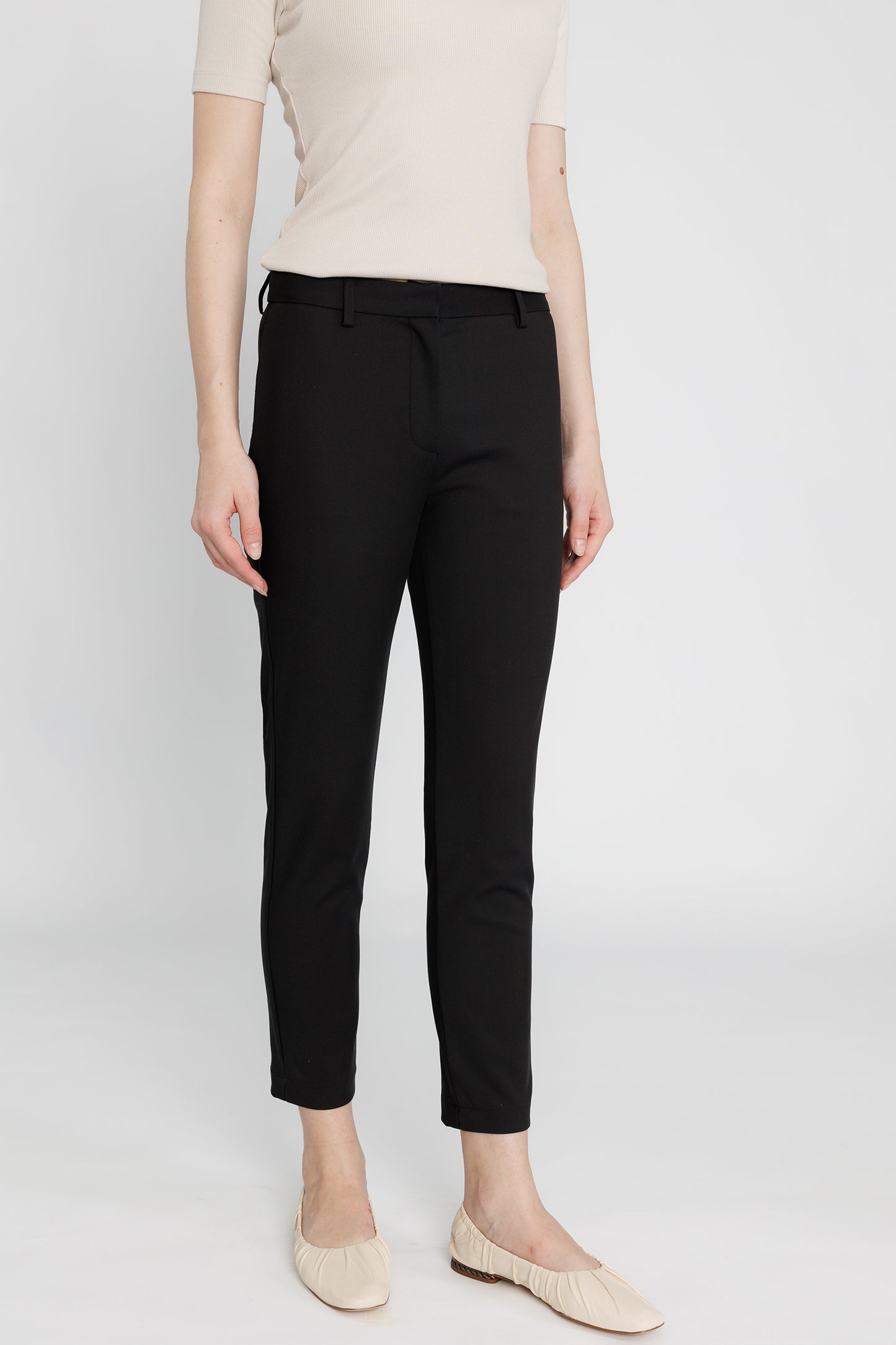 Tailored Slim Chino - Jet Black